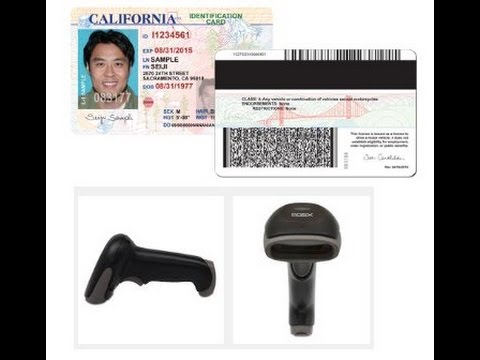 aamva driver license barcode